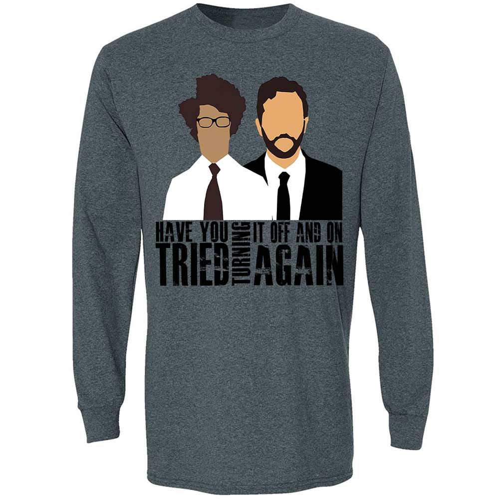 Long Sleeve T-Shirt - UXBJDPUN - Dark Heather - 15