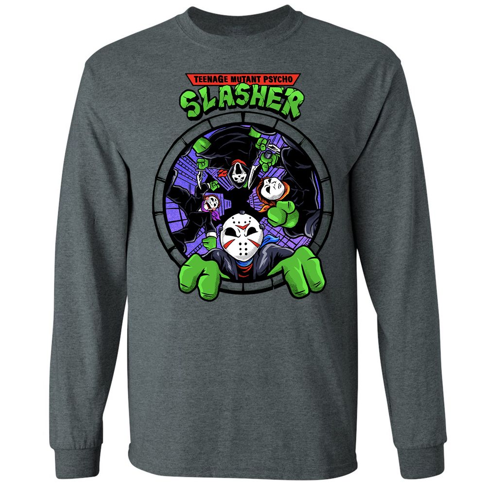 Long Sleeve T-Shirt - P8AS1LBK - Dark Heather - 15