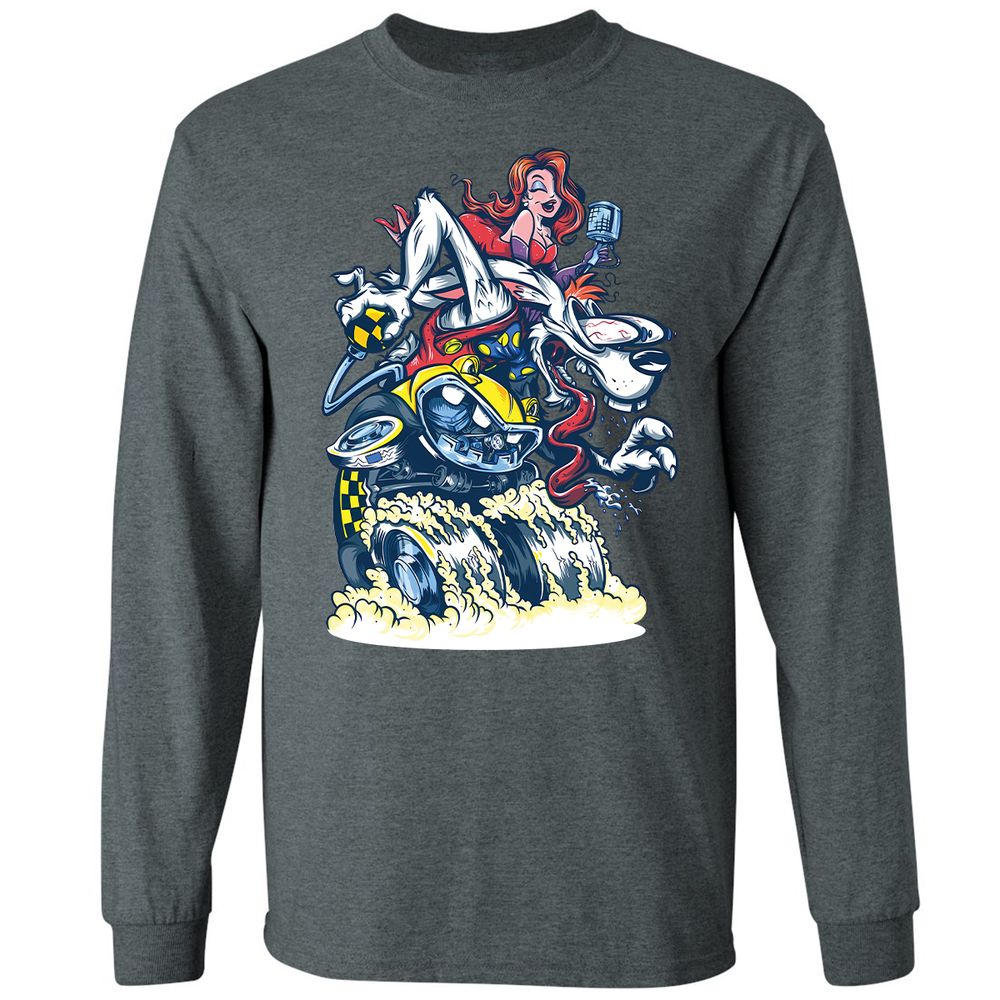 Long Sleeve T-Shirt - NAE183UN - Dark Heather - 15