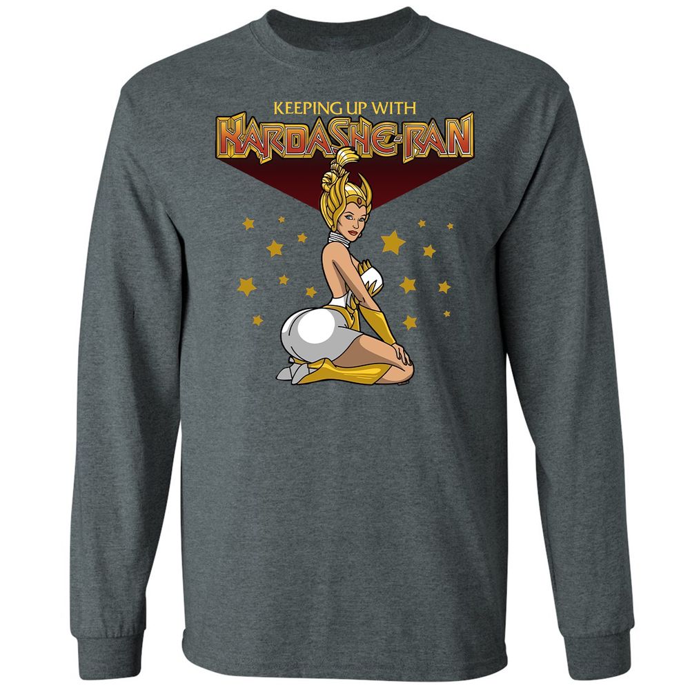 Long Sleeve T-Shirt - YSKKKVWY - Dark Heather - 15