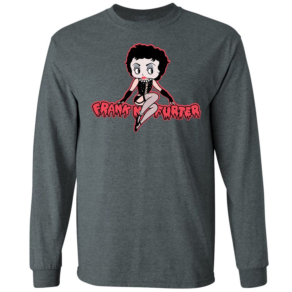 Long Sleeve T-Shirt - 374KUPN8 - Dark Heather - 15