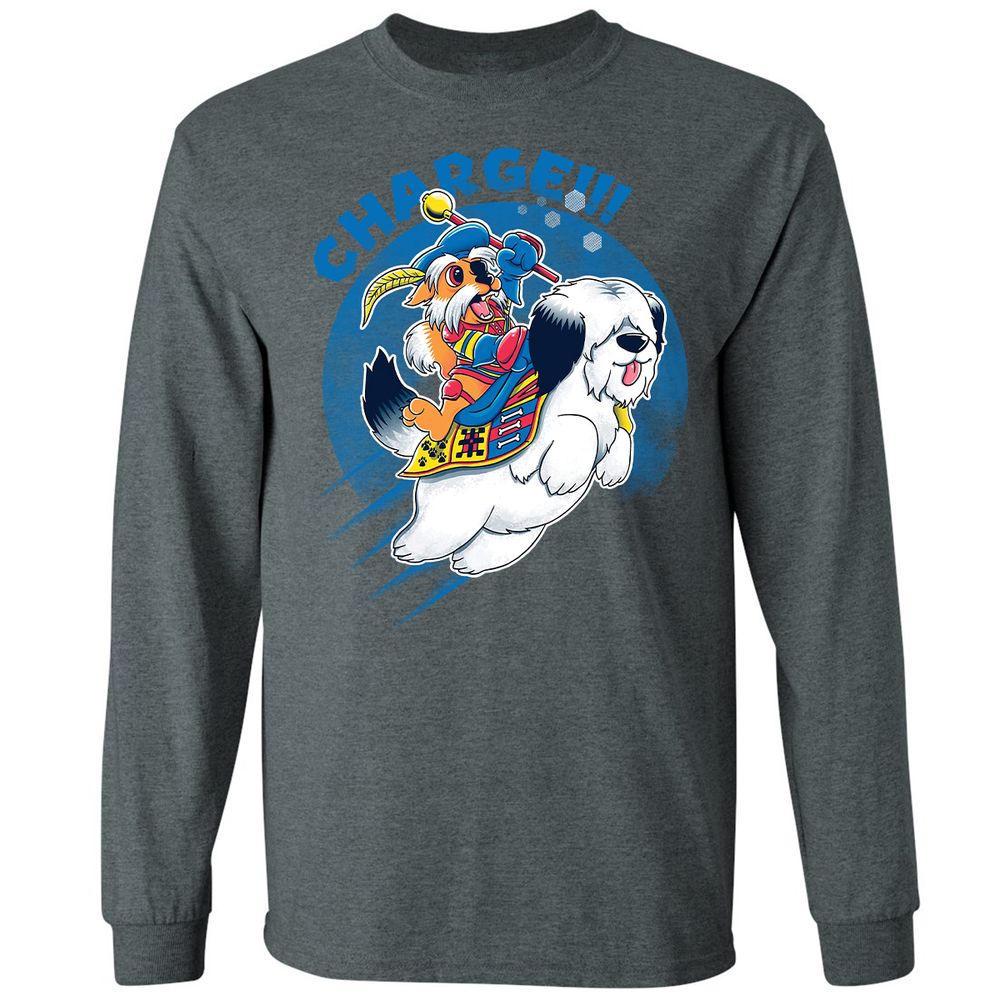 Long Sleeve T-Shirt - WNSQMFC4 - Dark Heather - 15