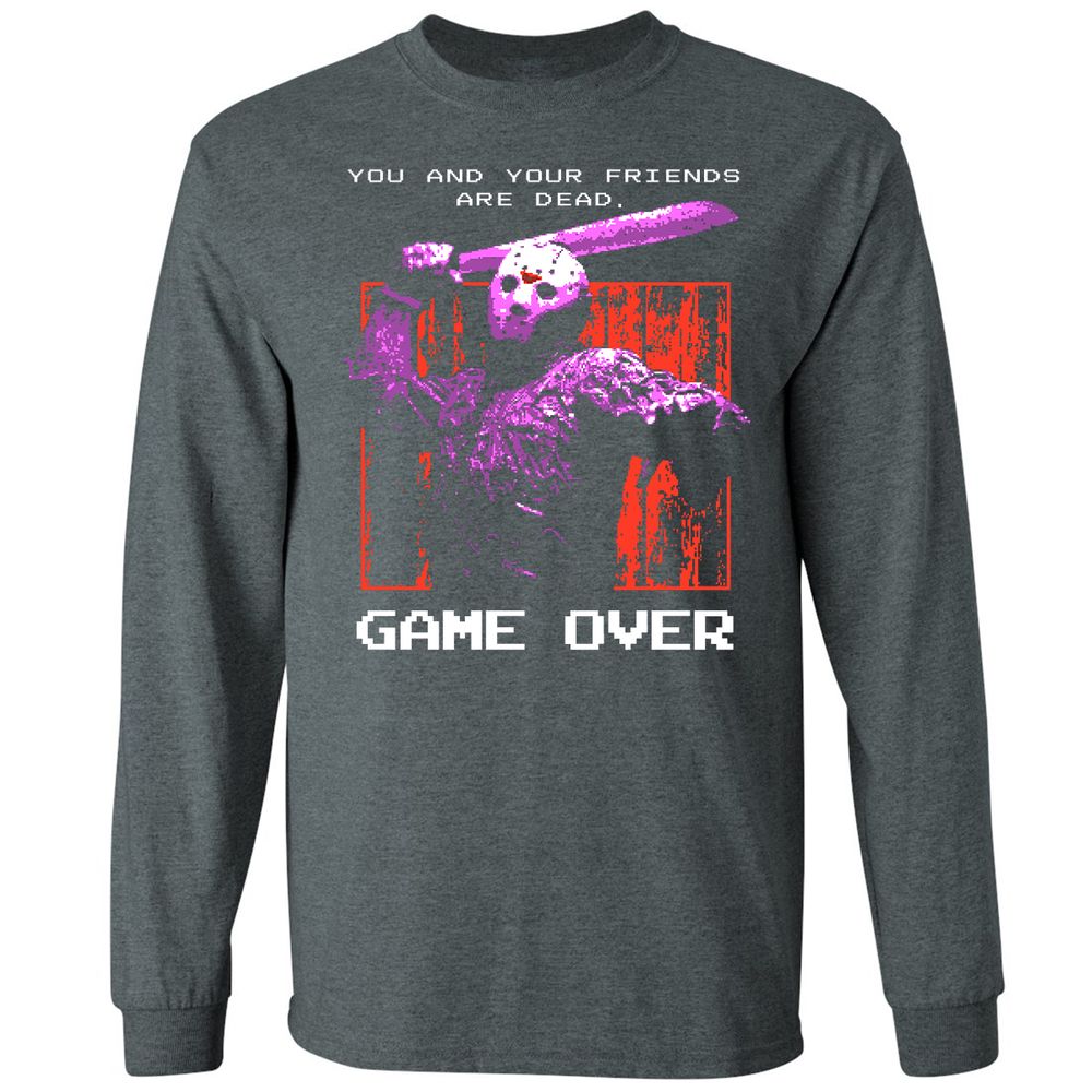 Long Sleeve T-Shirt - 3XYZEQLR - Dark Heather - 15