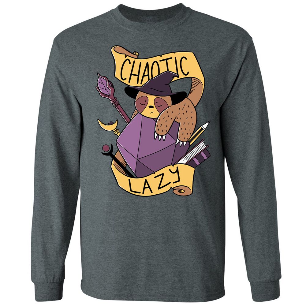 Long Sleeve T-Shirt - DPYERFY1 - Dark Heather - 15