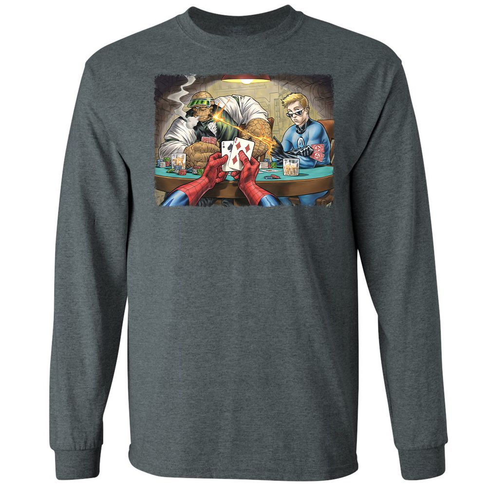 Long Sleeve T-Shirt - ZAZUC7XG - Dark Heather - 15