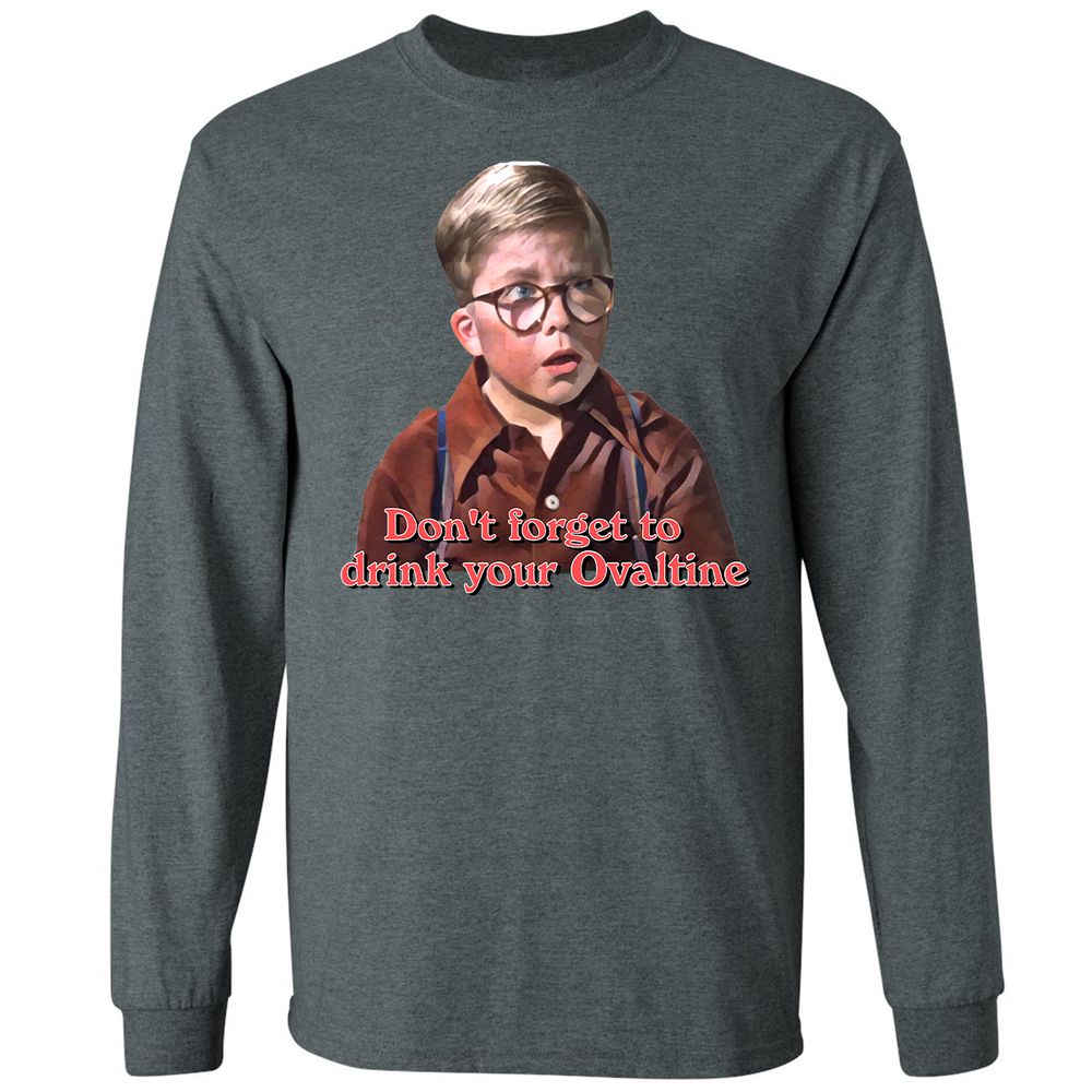 Long Sleeve T-Shirt - A18R74AH - Dark Heather - 15