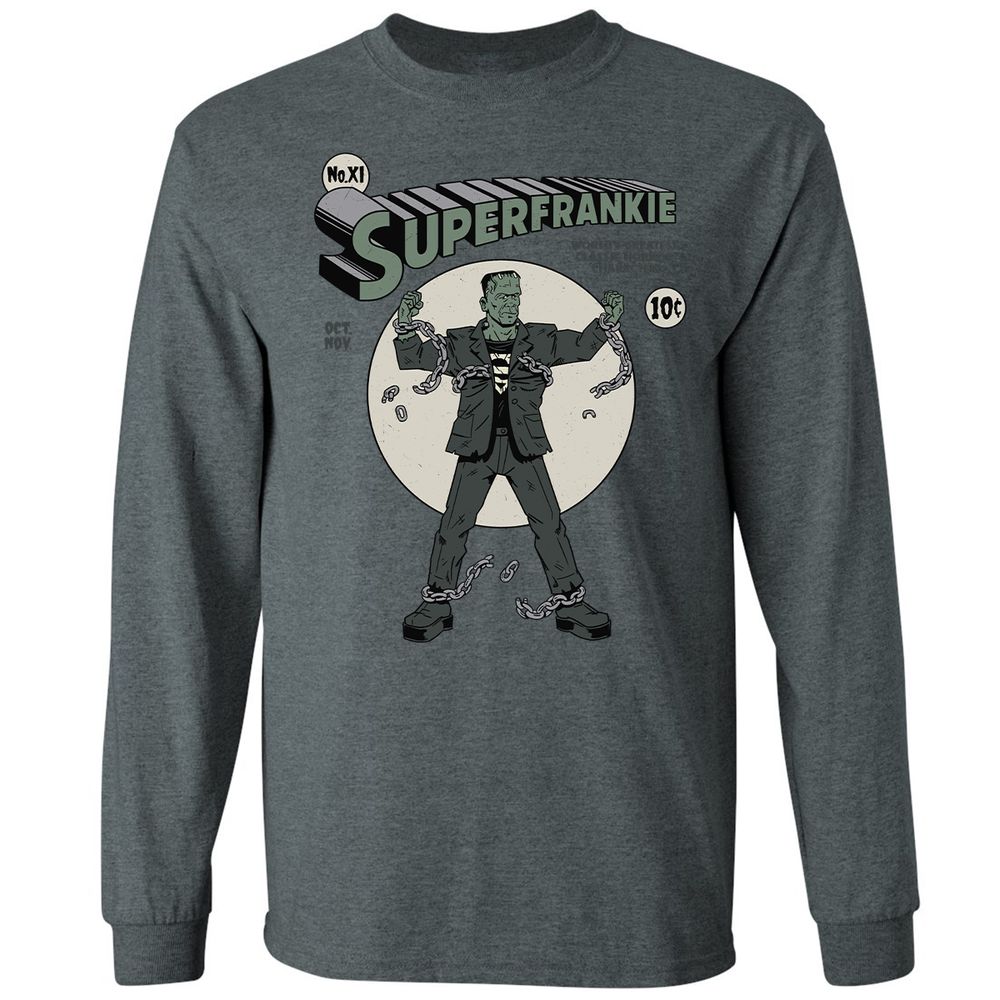 Long Sleeve T-Shirt - 5MGMD9V2 - Dark Heather - 15
