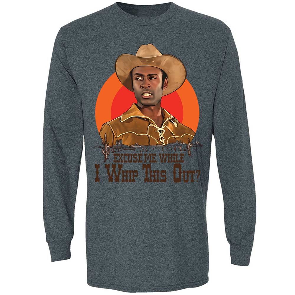 Excuse Me While I Whip This Out - Dark Heather - 15