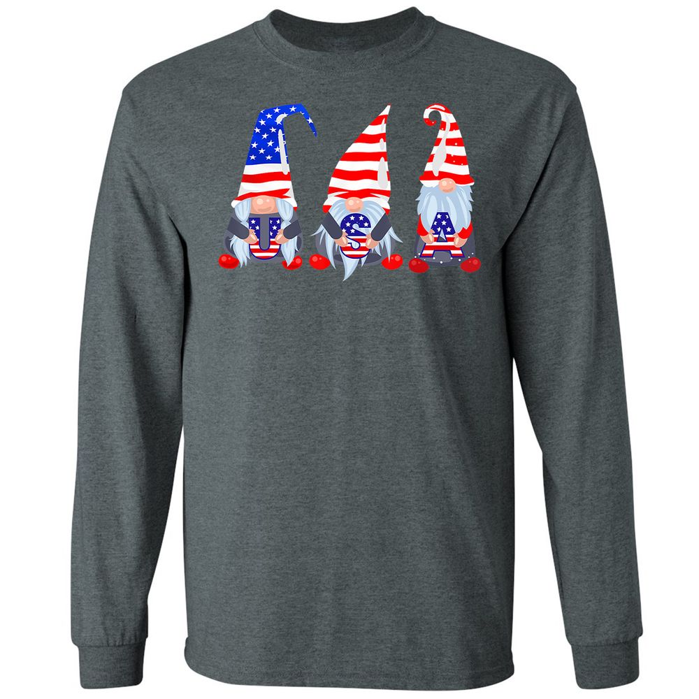 Long Sleeve T-Shirt - AETDZ14S - Dark Heather - 15