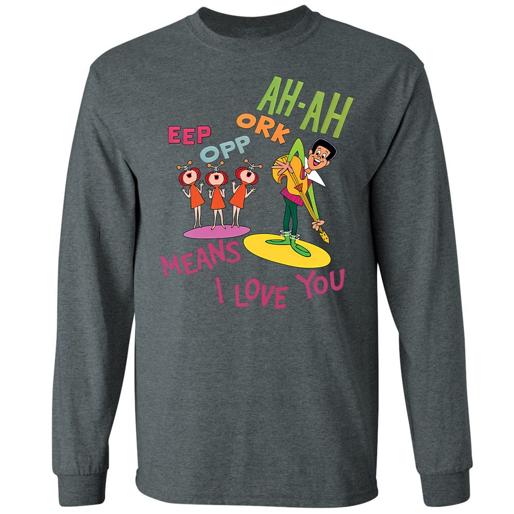 Long Sleeve T-Shirt - 7WQA9DF1 - Dark Heather - 15