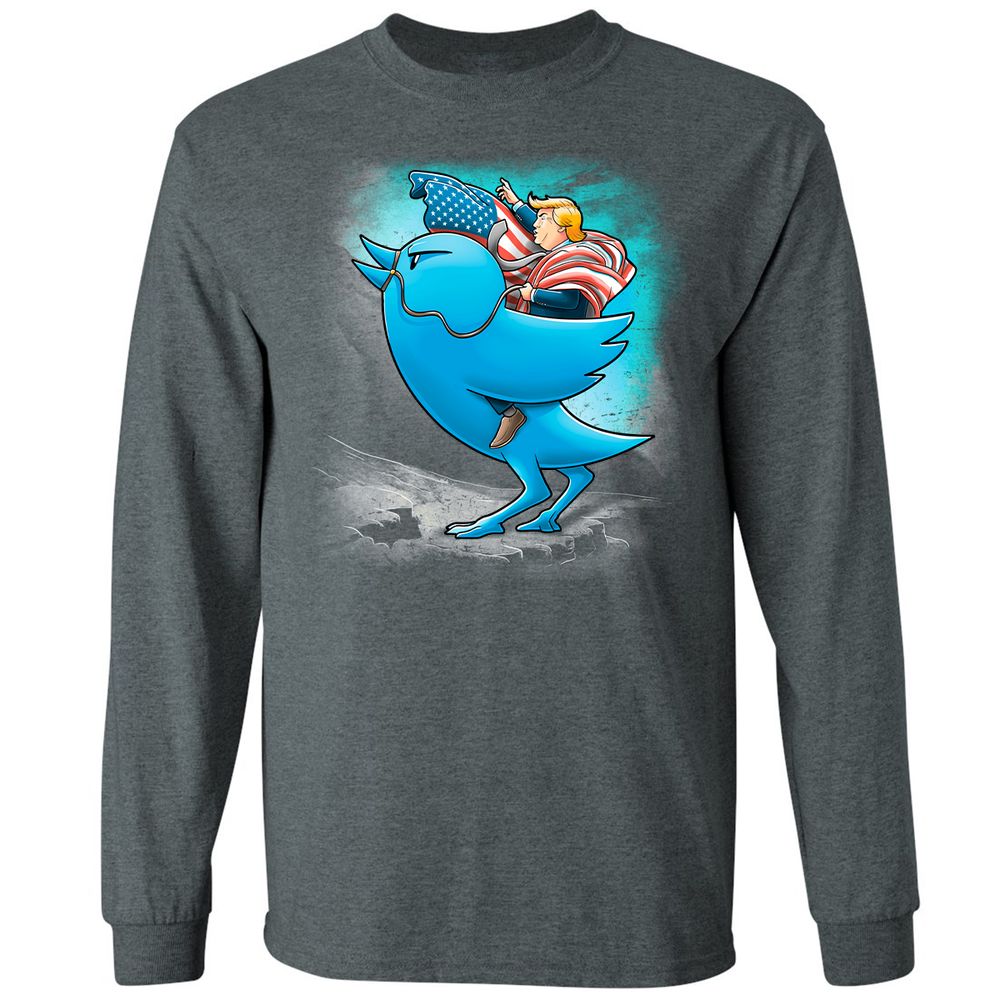 Long Sleeve T-Shirt - ZCC77V8Y - Dark Heather - 15