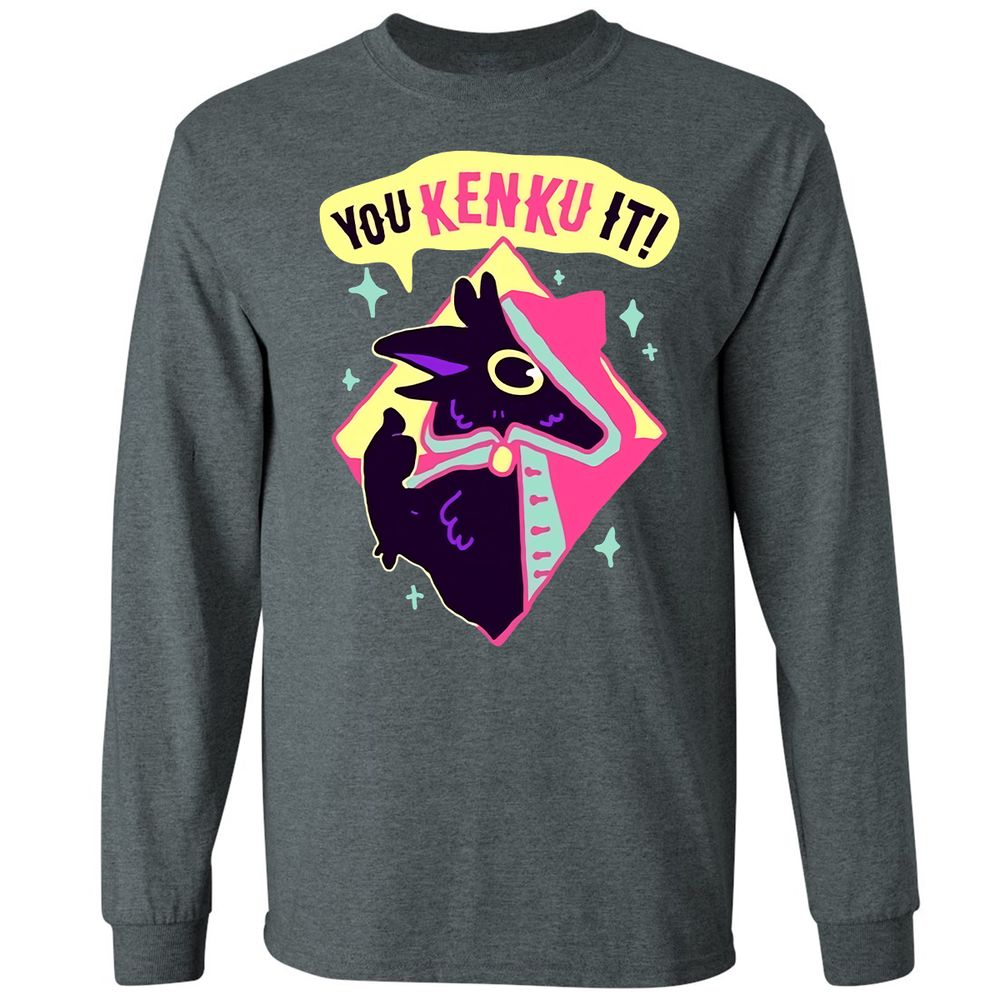 Long Sleeve T-Shirt - E1YKPWSX - Dark Heather - 15