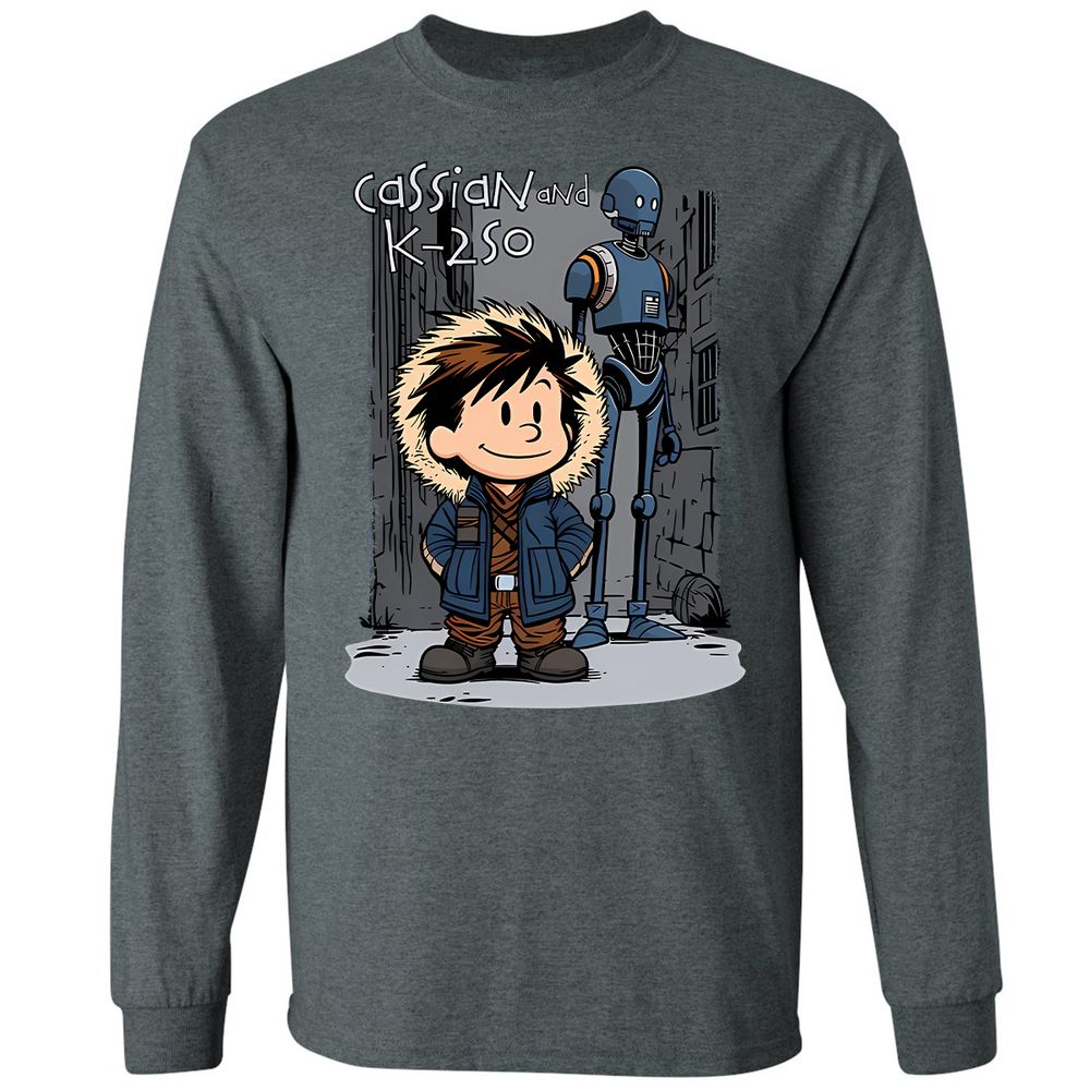 Long Sleeve T-Shirt - ZD2MUR12 - Dark Heather - 15