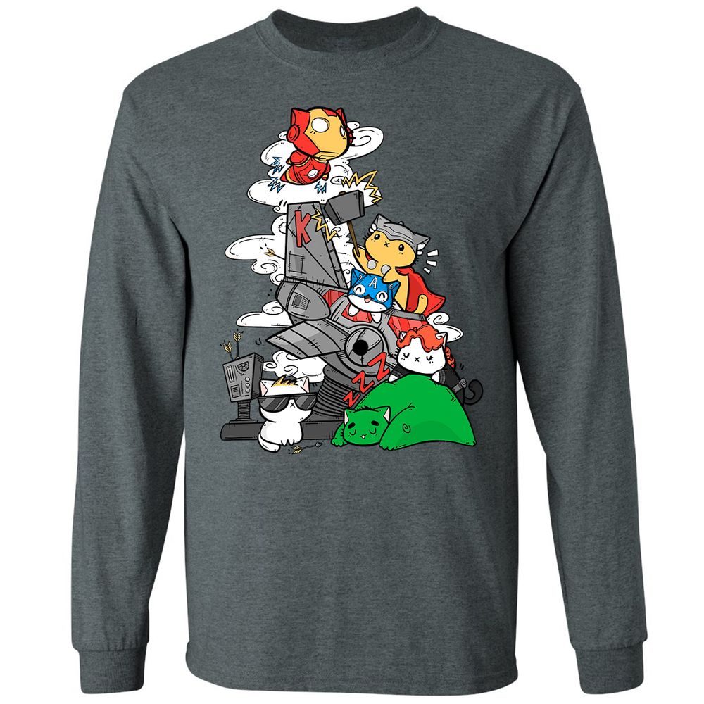 Long Sleeve T-Shirt - LZ19UXRB - Dark Heather - 15