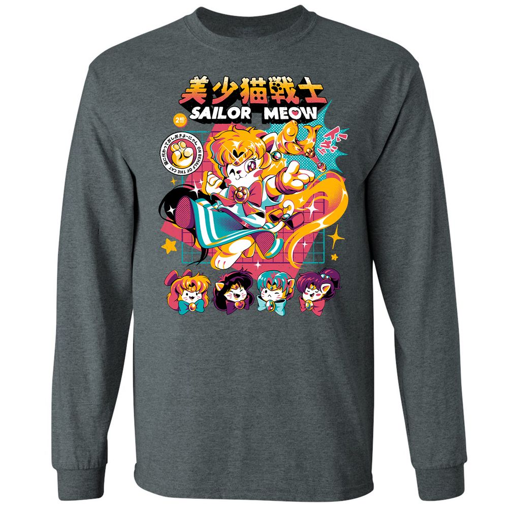 Long Sleeve T-Shirt - 3NFUD4CA - Dark Heather - 15