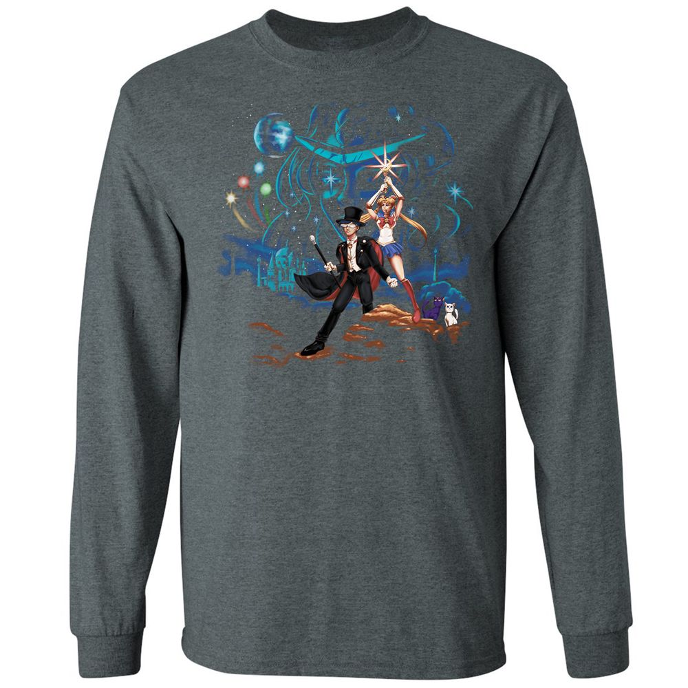 Long Sleeve T-Shirt - CRV834QB - Dark Heather - 15