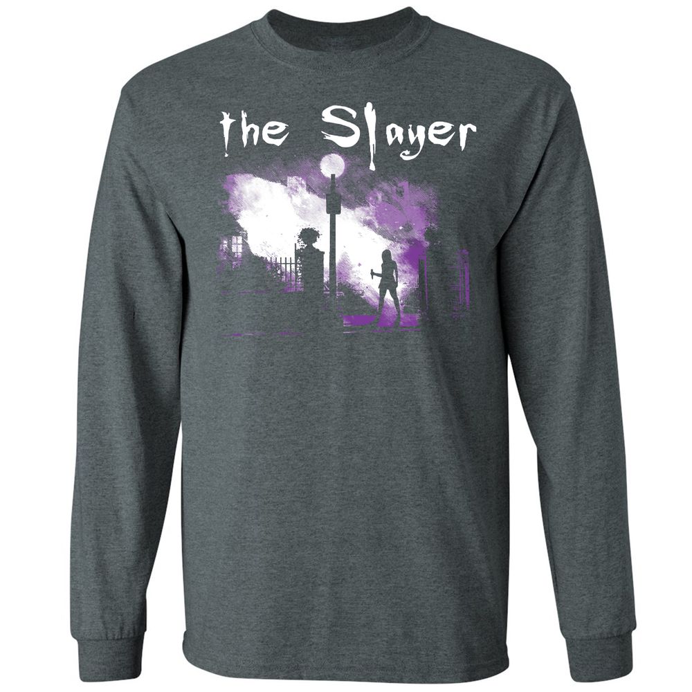 Long Sleeve T-Shirt - 75FSY3KQ - Dark Heather - 15