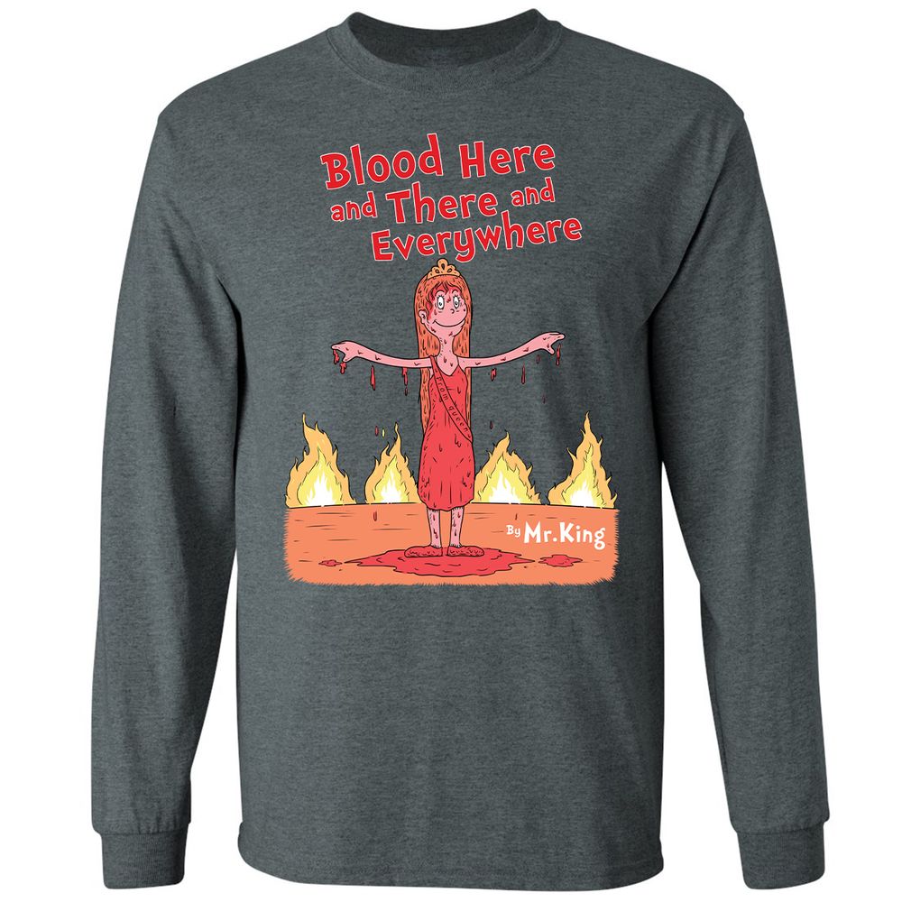 Long Sleeve T-Shirt - T9FHDWHL - Dark Heather - 15
