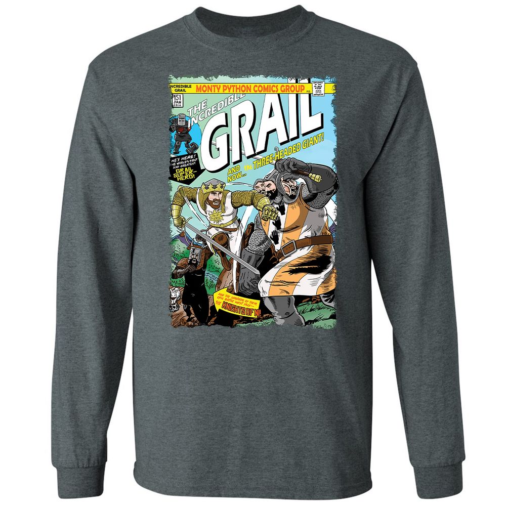 Long Sleeve T-Shirt - A6GE2PLD - Dark Heather - 15