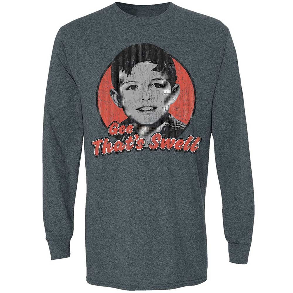 Long Sleeve T-Shirt - 5R5BAMBN - Dark Heather - 15
