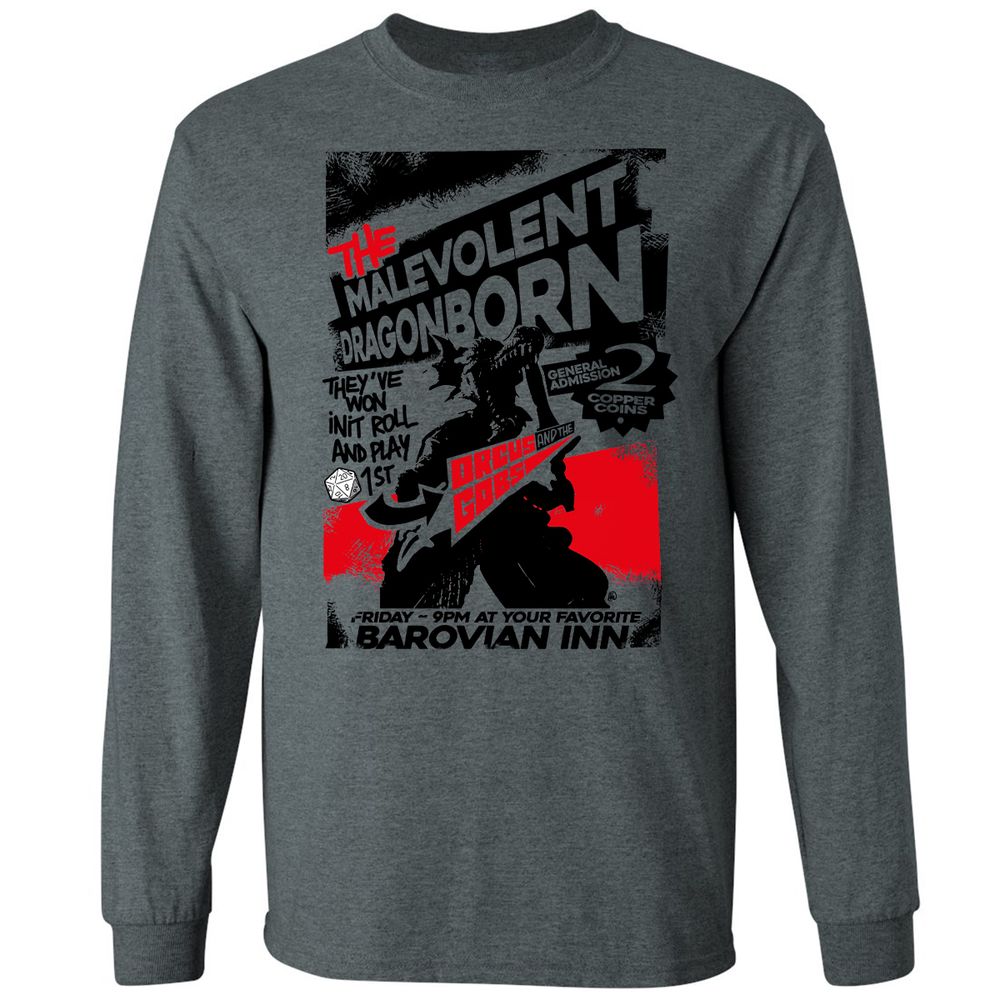 Long Sleeve T-Shirt - DH42YDPM - Dark Heather - 15