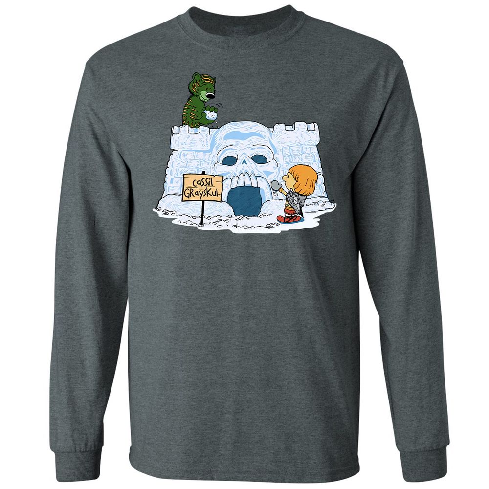 Long Sleeve T-Shirt - 3APBZ67B - Dark Heather - 15