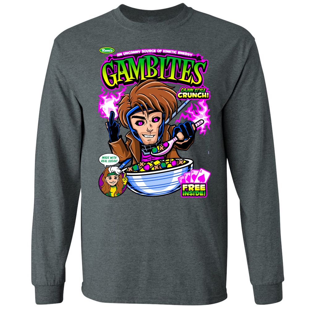 Long Sleeve T-Shirt - DSWTGZ9P - Dark Heather - 15