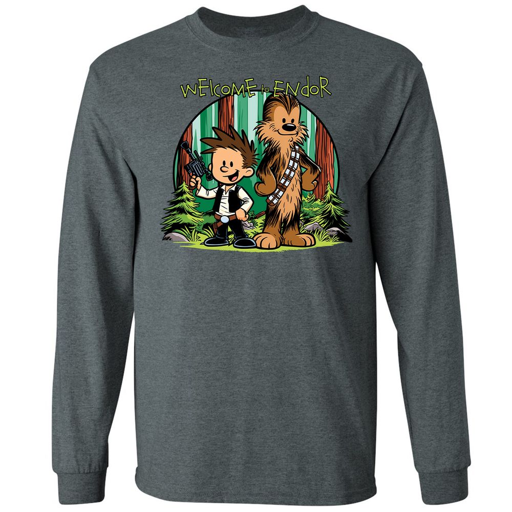 Long Sleeve T-Shirt - 7ABNZ3FT - Dark Heather - 15