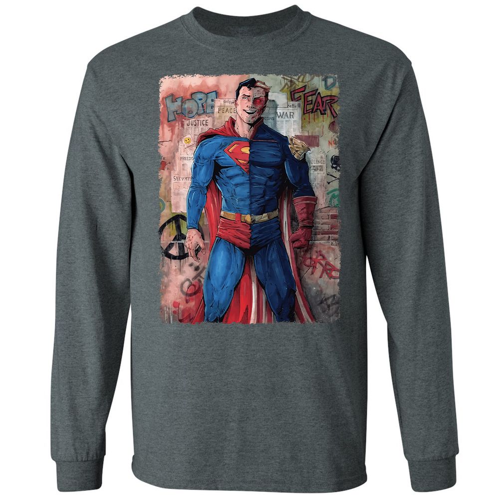 Long Sleeve T-Shirt - N3K6SKZH - Dark Heather - 15