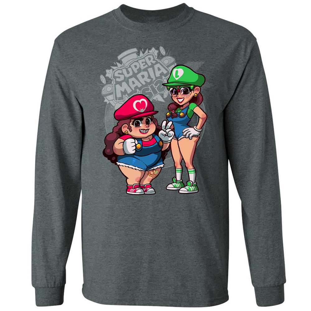 Long Sleeve T-Shirt - LDT9CW5U - Dark Heather - 15