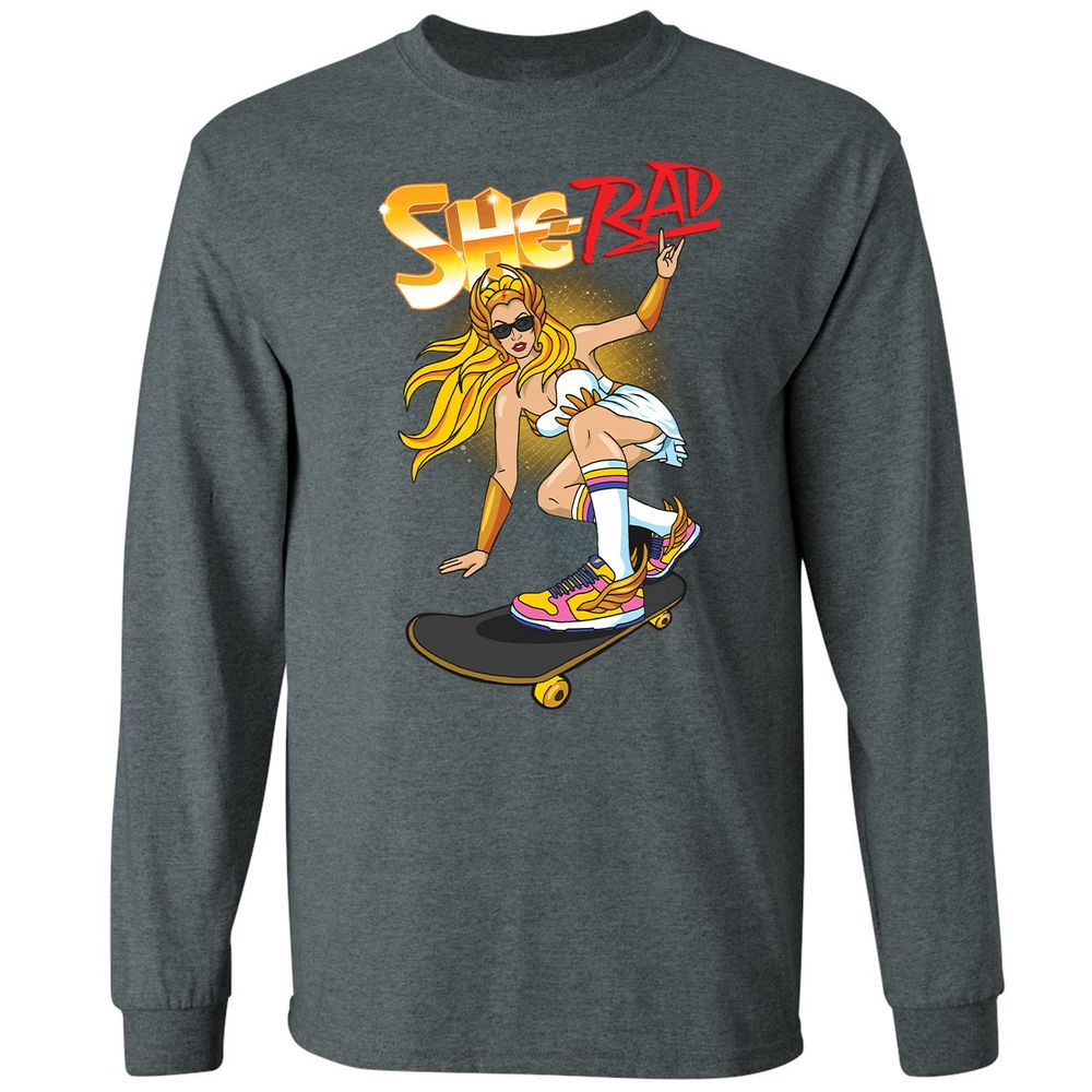 Long Sleeve T-Shirt - EPQV7EY6 - Dark Heather - 15