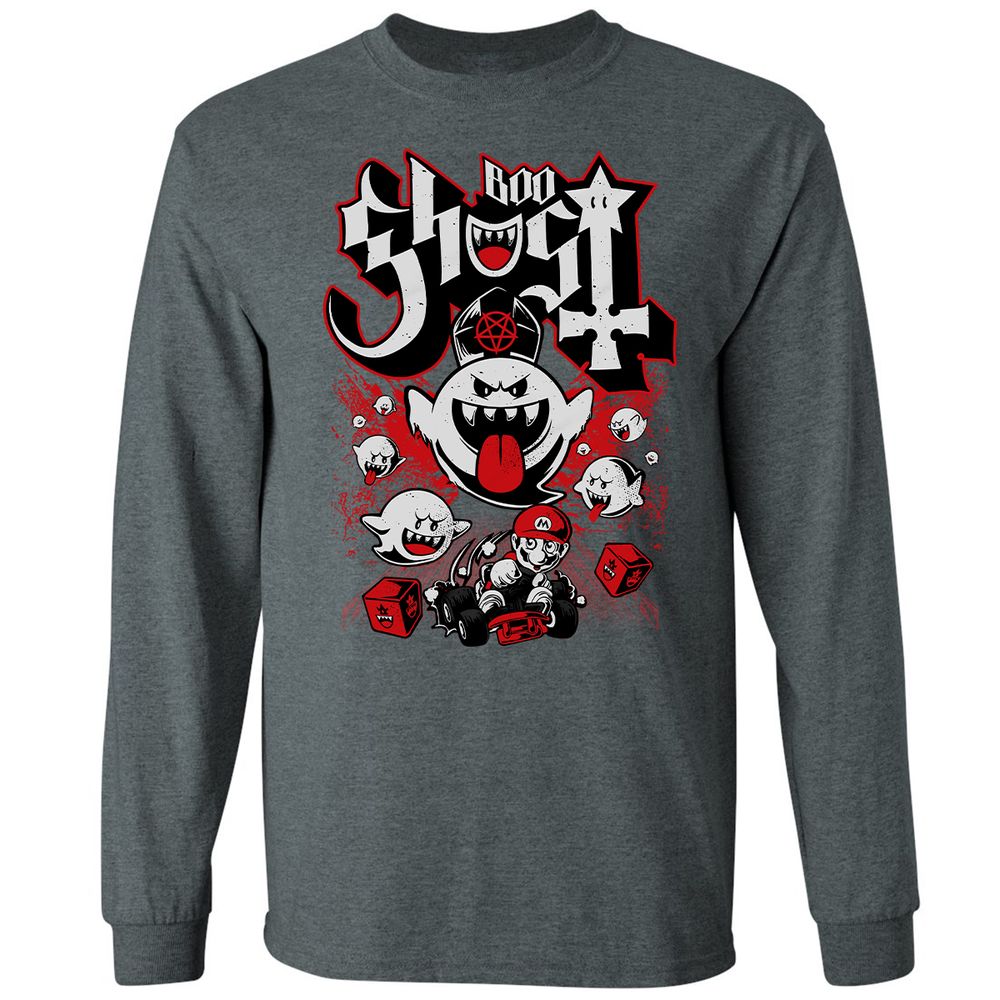 Long Sleeve T-Shirt - 6HD7S4GQ - Dark Heather - 15