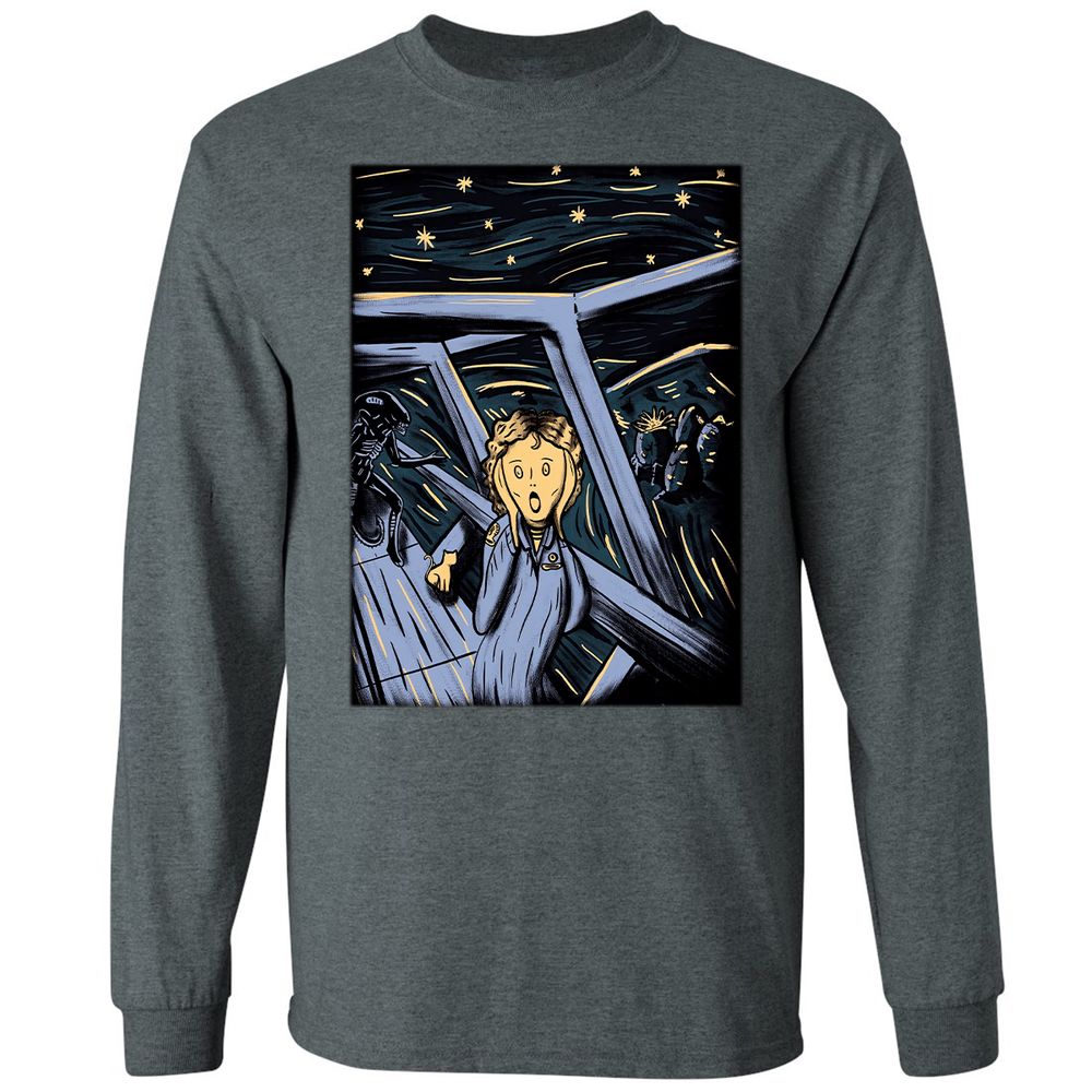 Long Sleeve T-Shirt - XPWA39ZW - Dark Heather - 15