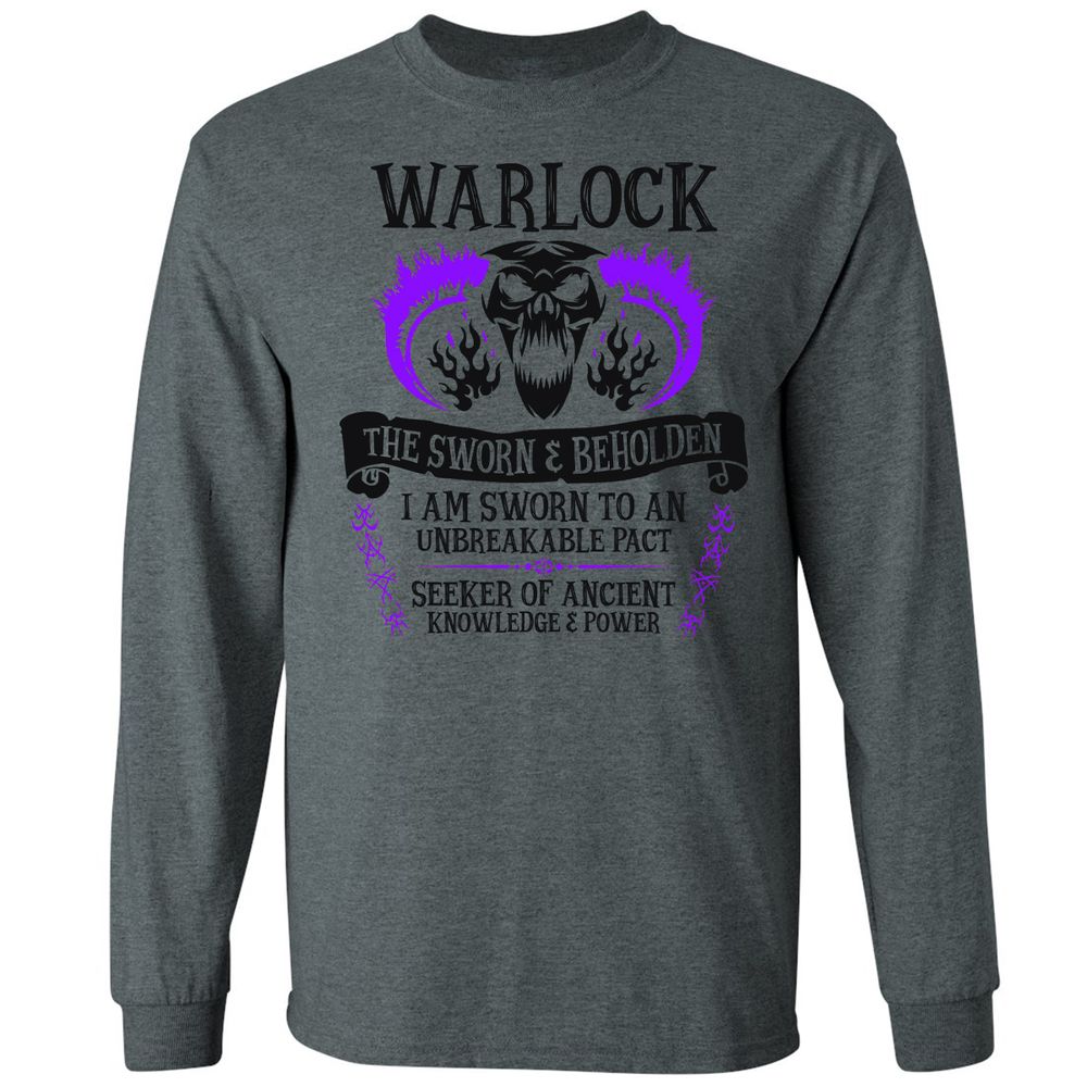 Long Sleeve T-Shirt - T2R1X6QH - Dark Heather - 15