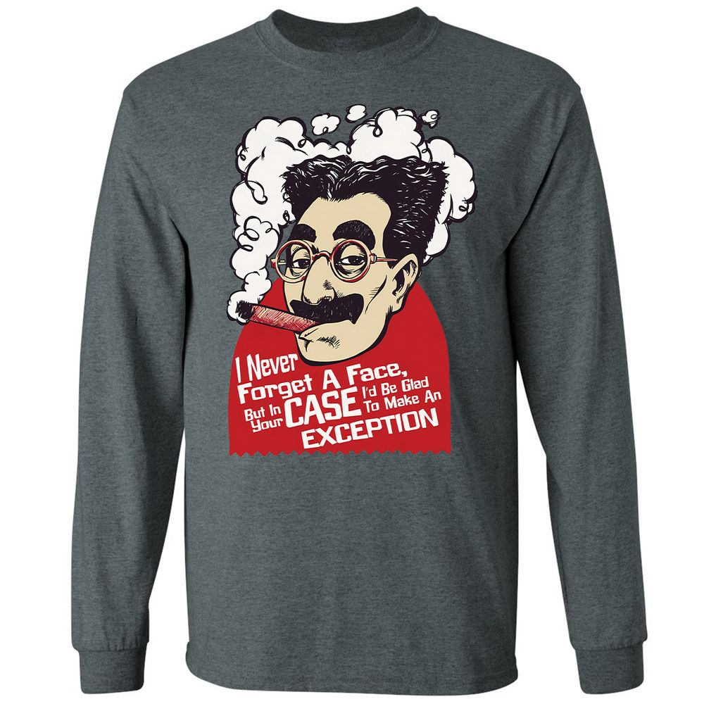 Long Sleeve T-Shirt - 1FAJANXJ - Dark Heather - 15