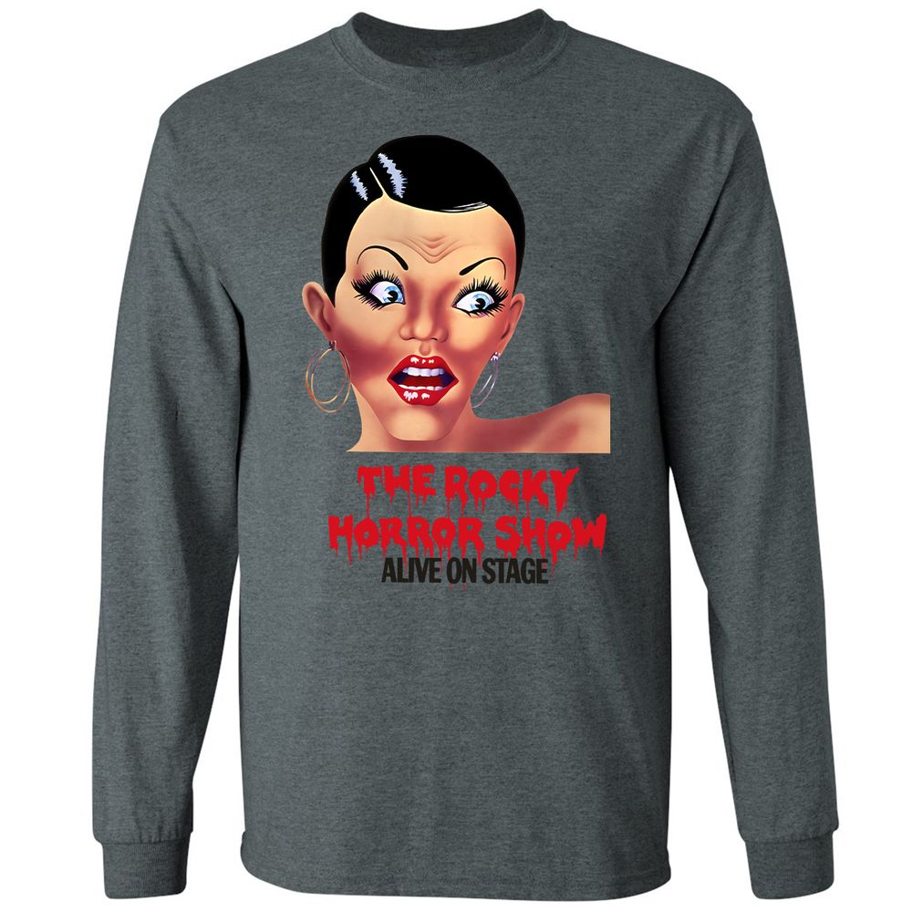 Long Sleeve T-Shirt - L9RY2TQN - Dark Heather - 15