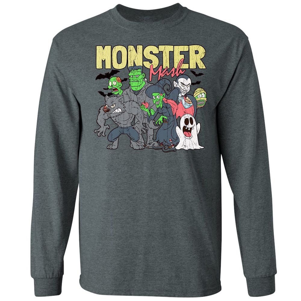 Long Sleeve T-Shirt - 5EXWS5XZ - Dark Heather - 15