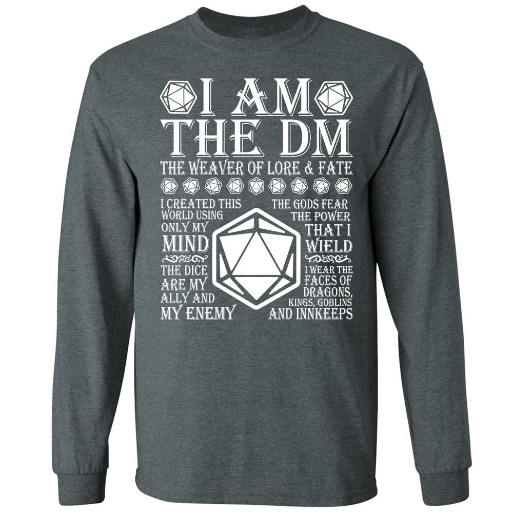 Long Sleeve T-Shirt - 2DPSLYGZ - Dark Heather - 15