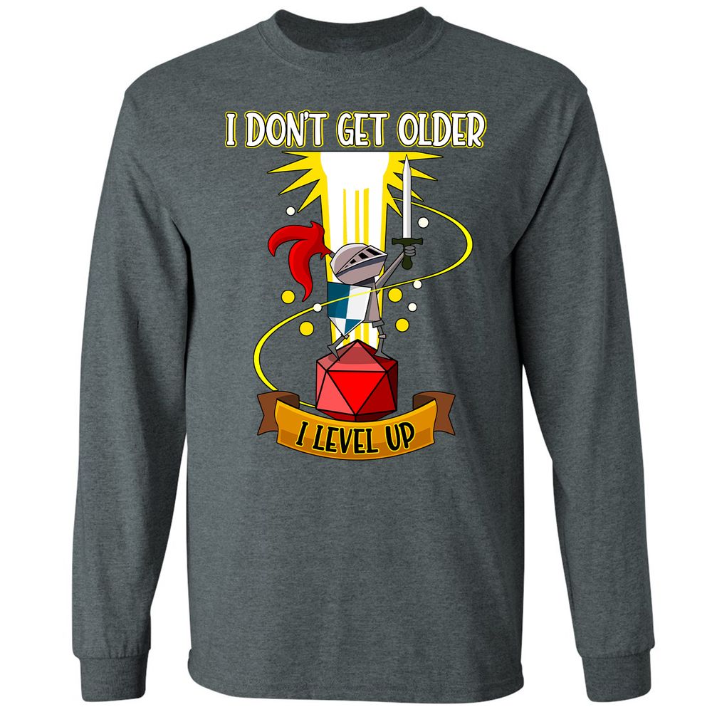 Long Sleeve T-Shirt - XBU7SRRD - Dark Heather - 15