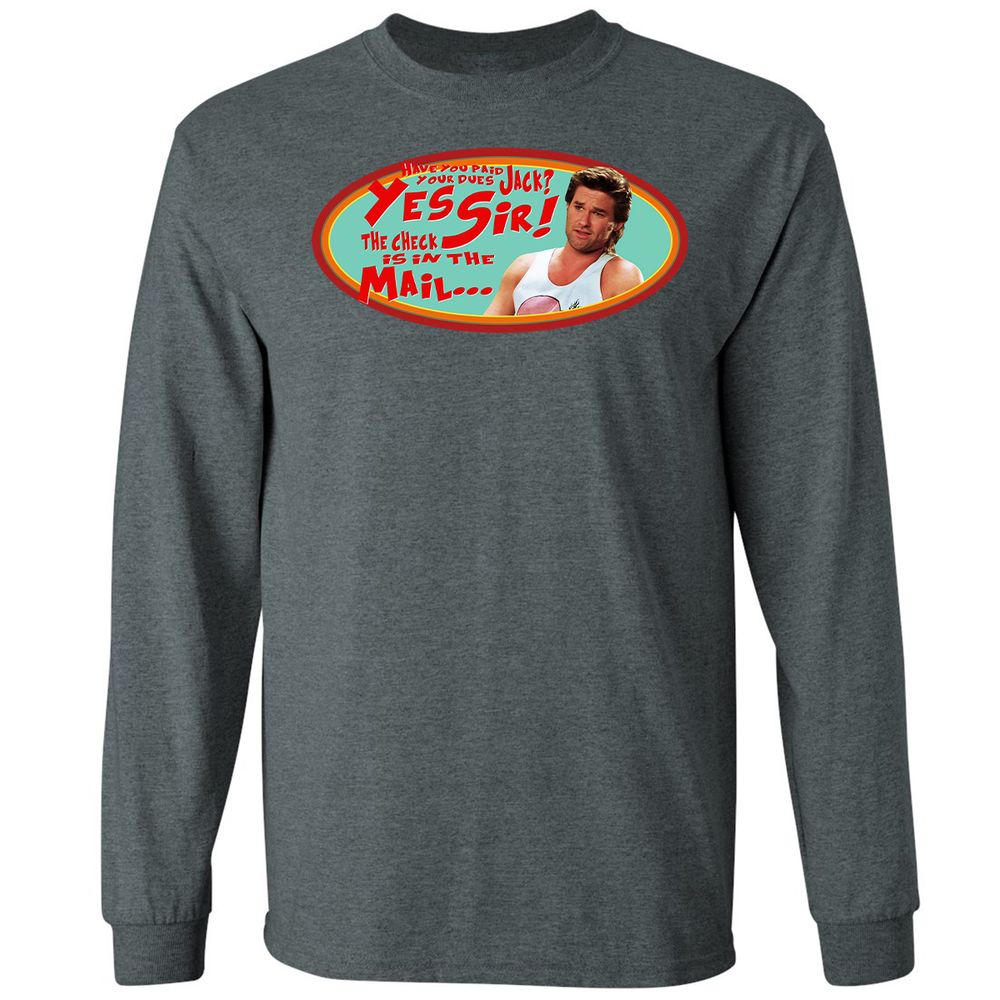 Long Sleeve T-Shirt - XQWTRTQJ - Dark Heather - 15
