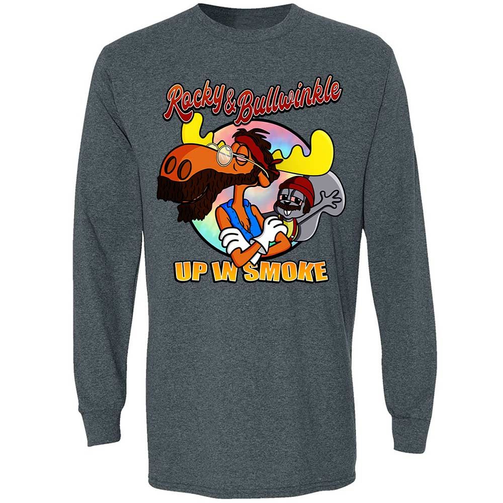 Funny Up In Smoke - Dark Heather - 15