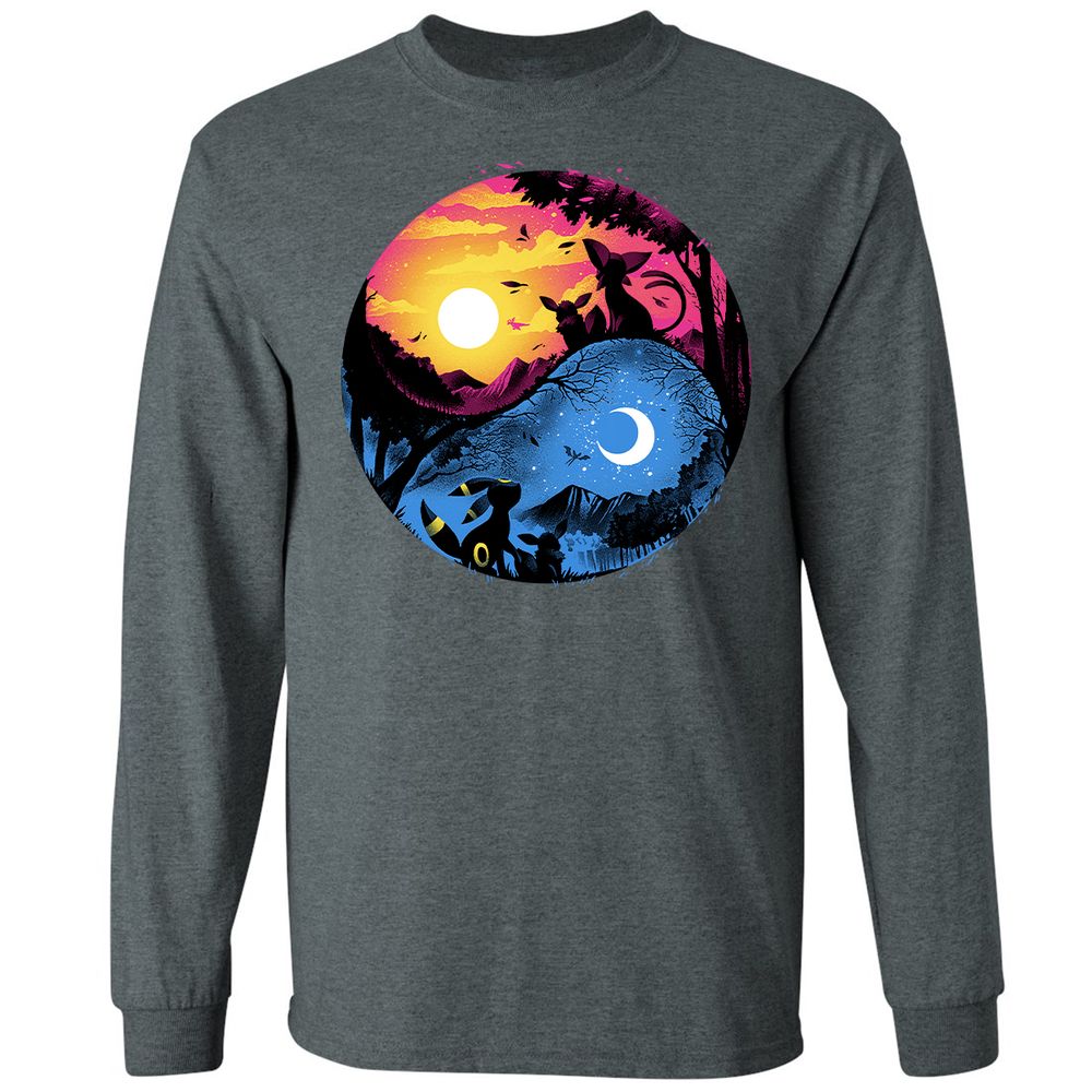 Long Sleeve T-Shirt - JCP4FEF6 - Dark Heather - 15