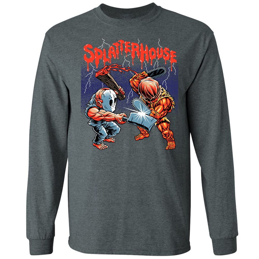 Long Sleeve T-Shirt - VPGJZR94 - Dark Heather - 15