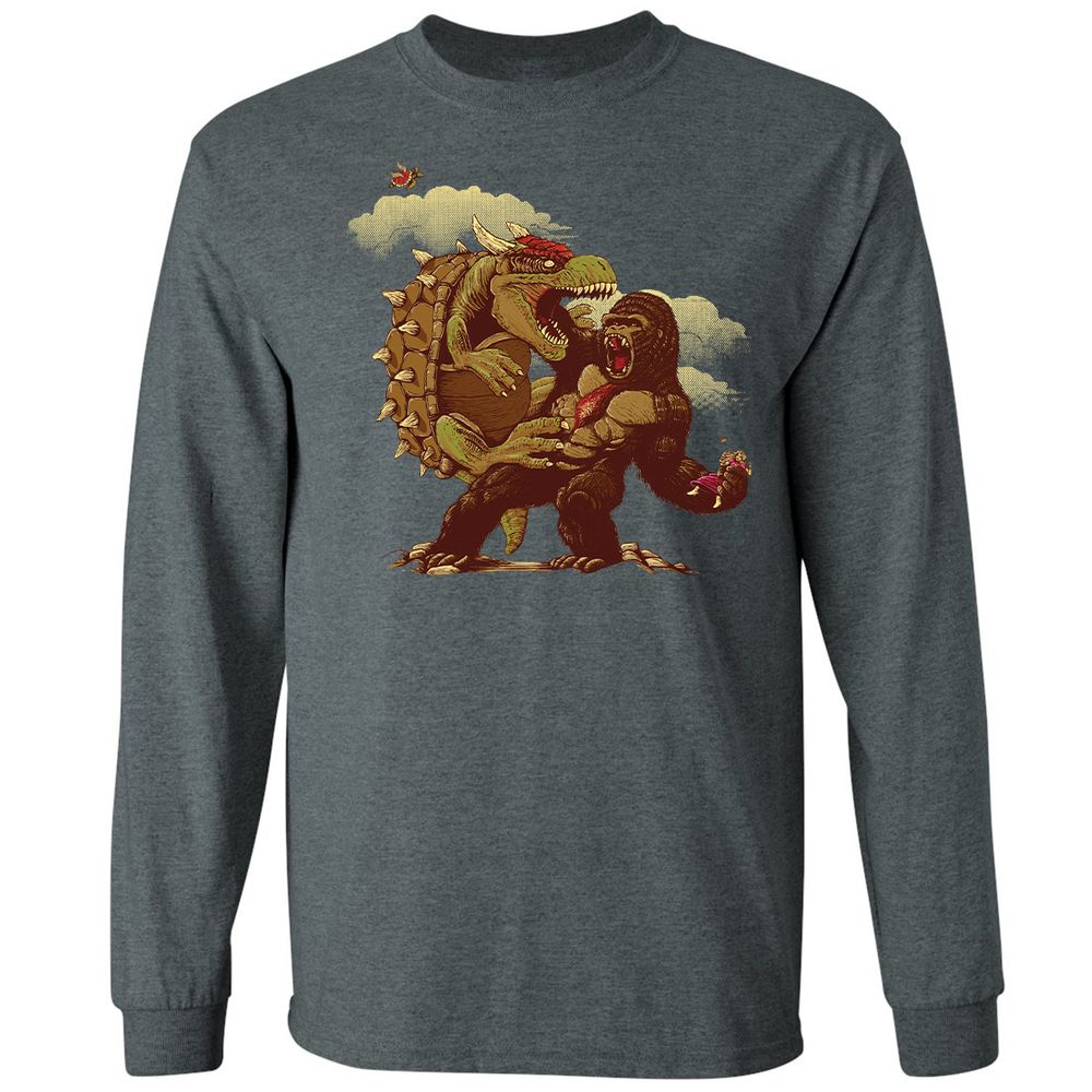 Long Sleeve T-Shirt - KKKYHV24 - Dark Heather - 15