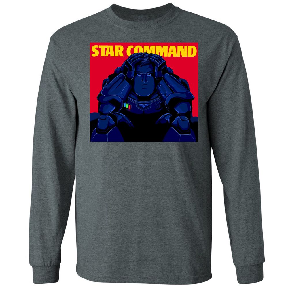 Long Sleeve T-Shirt - HTQ8VXEU - Dark Heather - 15