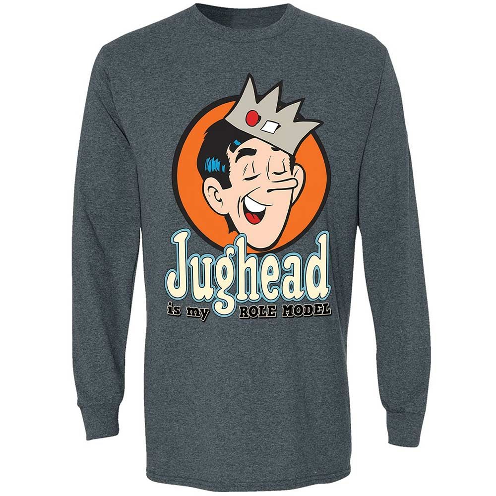 Long Sleeve T-Shirt - HLAT2BD4 - Dark Heather - 15