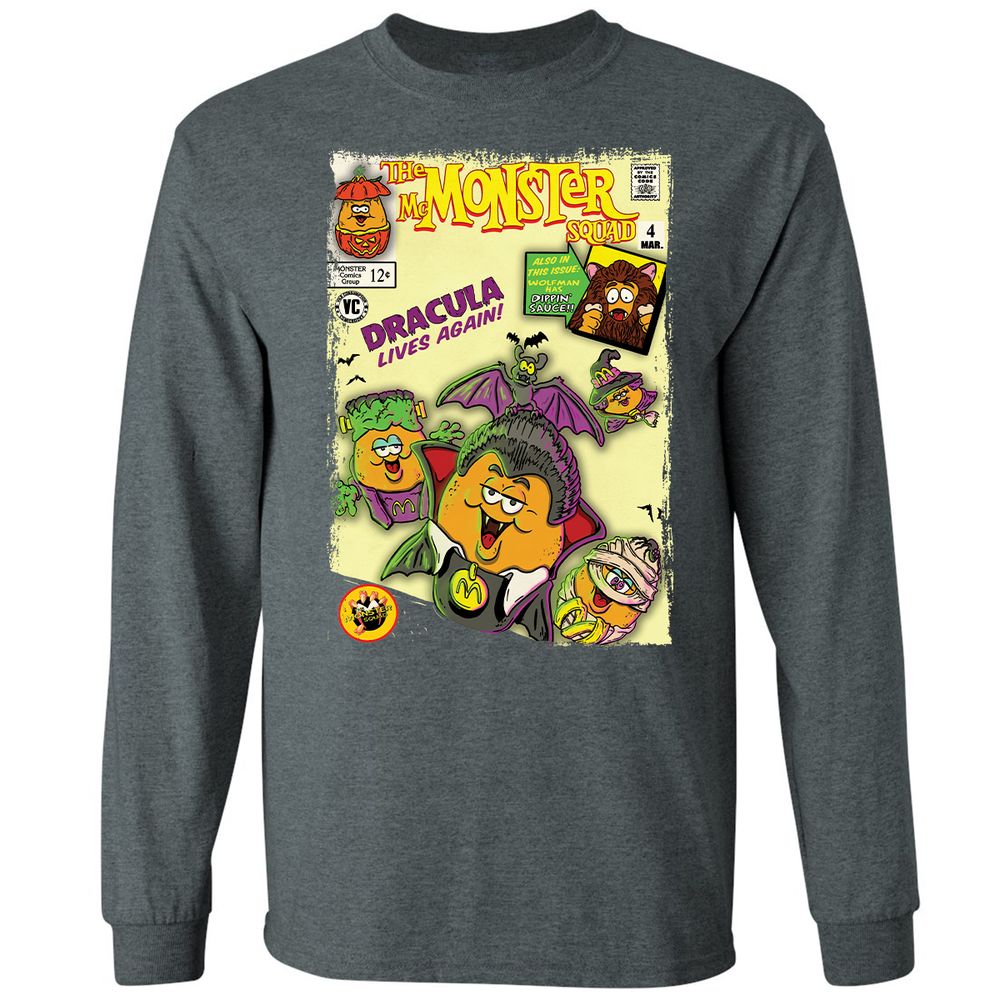 Long Sleeve T-Shirt - 5KKYMM94 - Dark Heather - 15