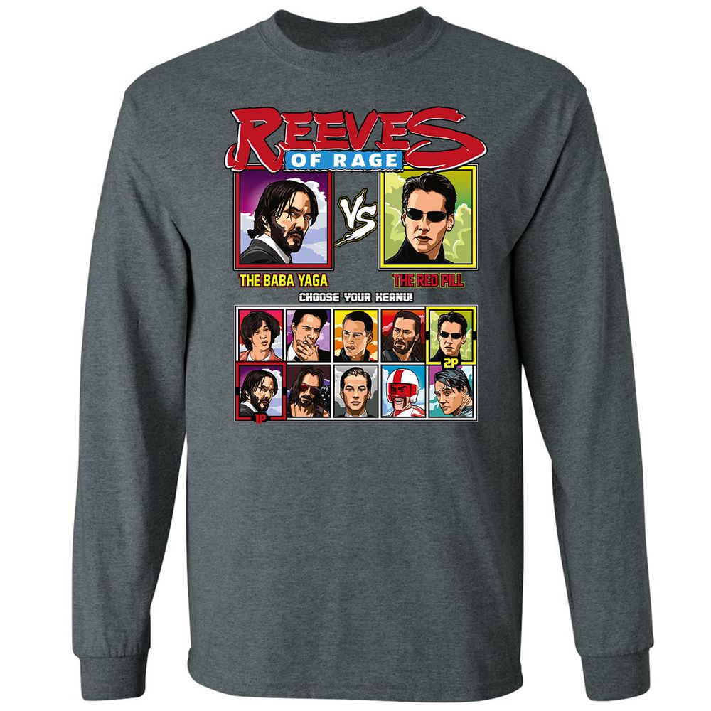 Long Sleeve T-Shirt - 8DDP1S64 - Dark Heather - 15