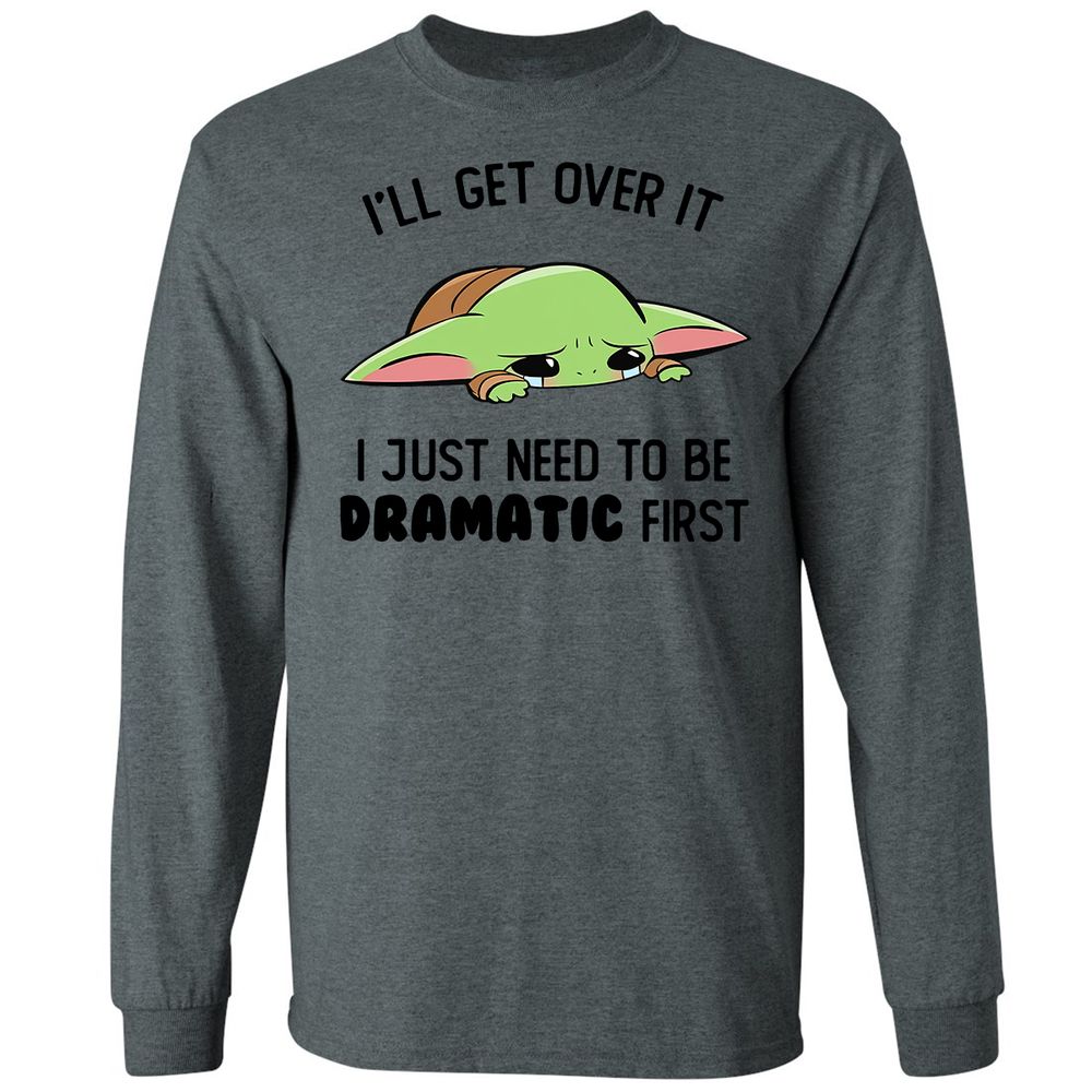 Long Sleeve T-Shirt - RR7RXJLD - Dark Heather - 15