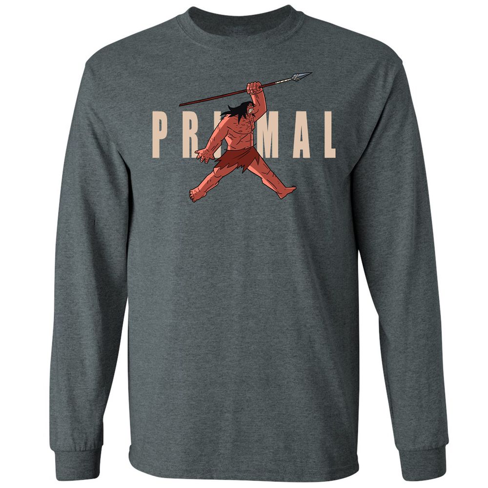 Long Sleeve T-Shirt - BKET2DSE - Dark Heather - 15